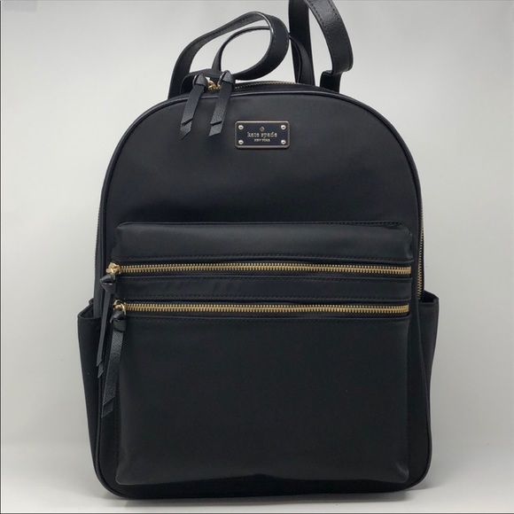 kate spade Handbags - Nwt Kate Spade Large Bradley nylon black backpack